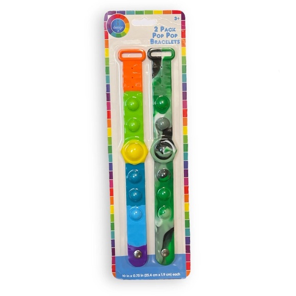 Pop Pop Fidget Bracelet 2 pack - Picture 4 of 4